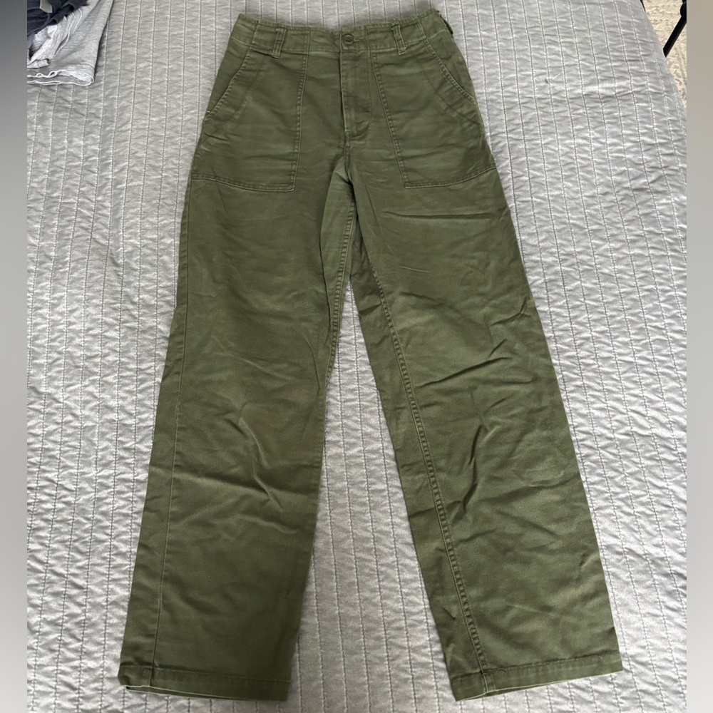 Brandy Melville Olive Cargo Pants